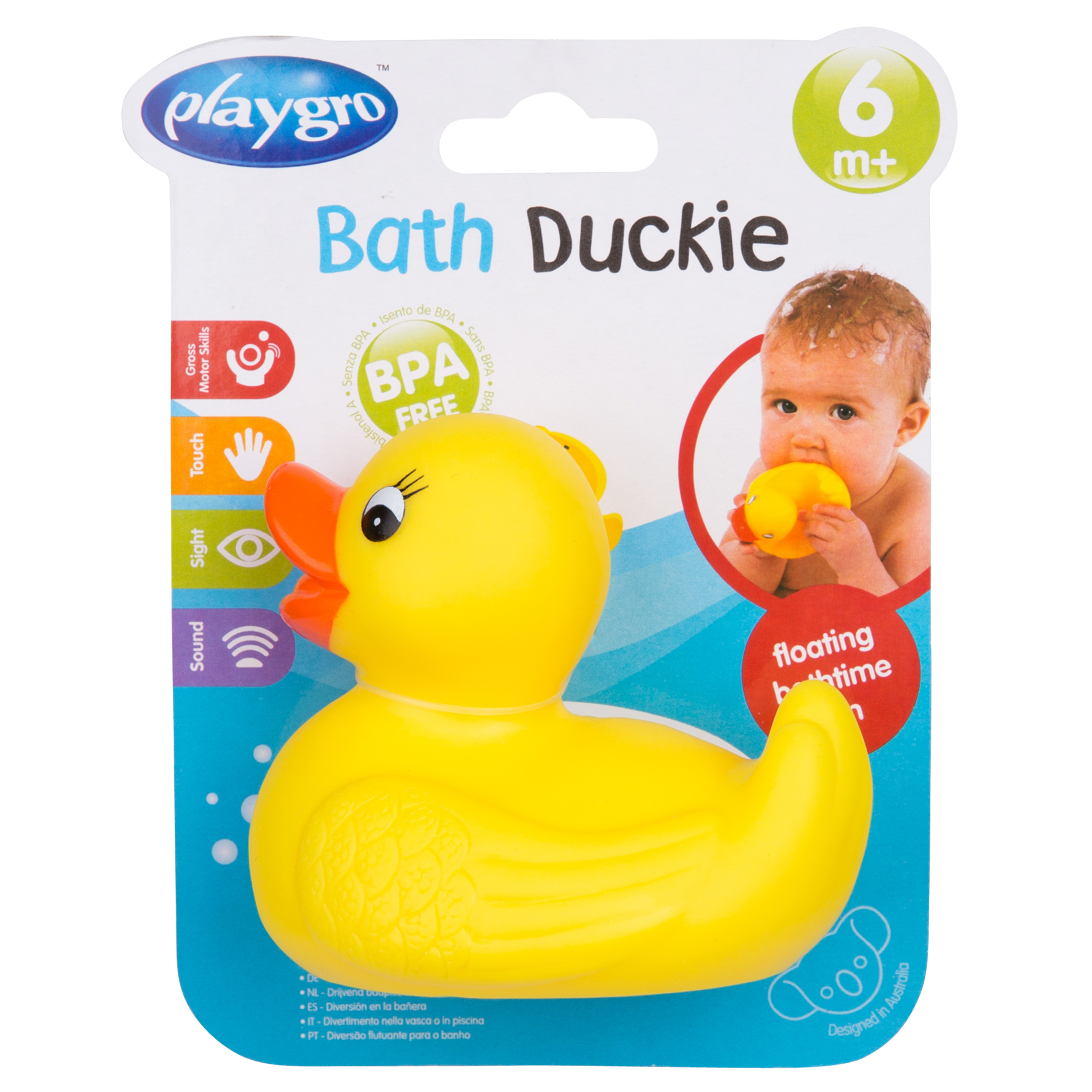 Lanco Natural Rubber Bath Toy - Frog Sitting Lucho – Baby Joy Canada
