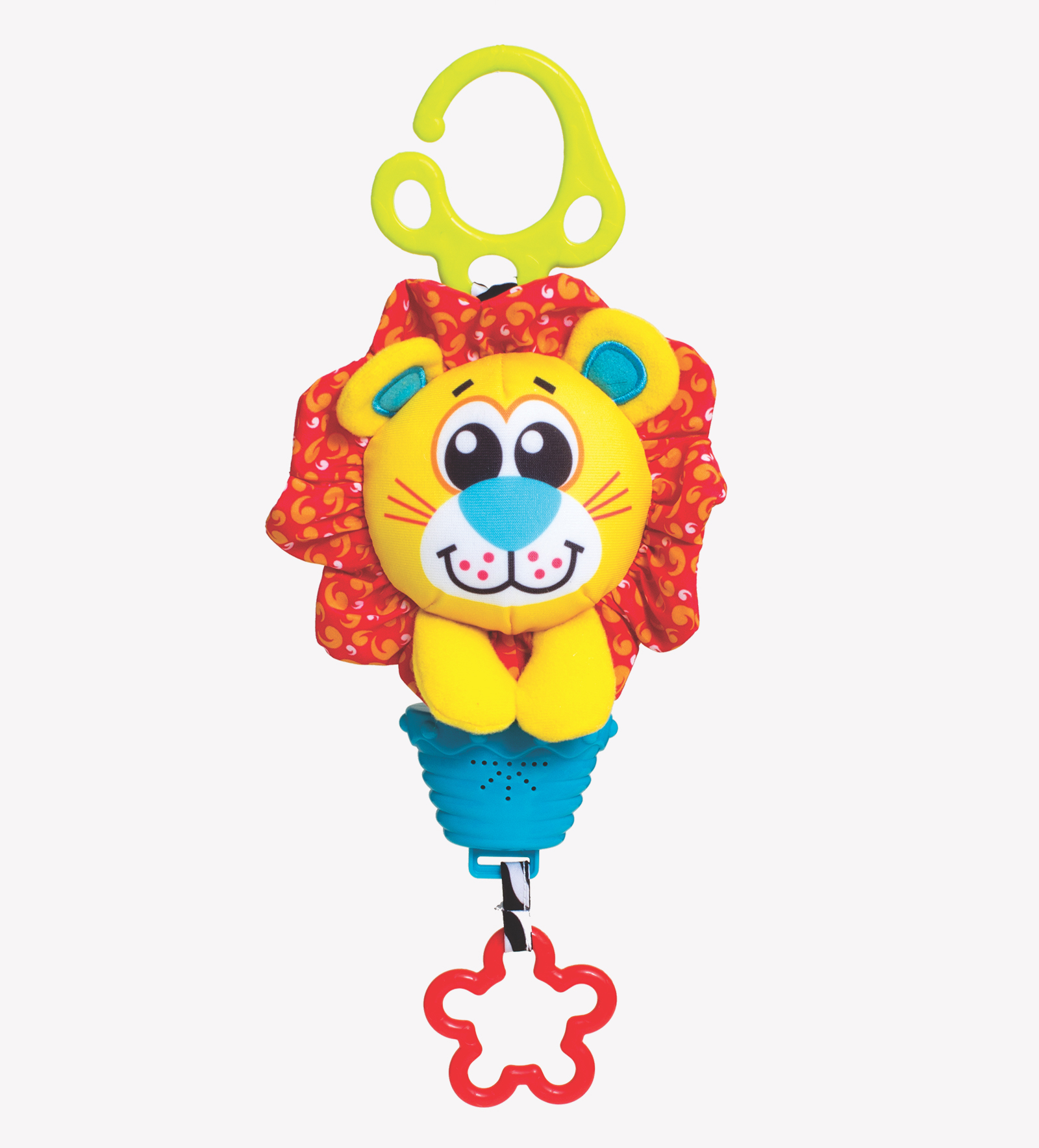 Cuddly Lion Toy Playgro Musical Pullstring