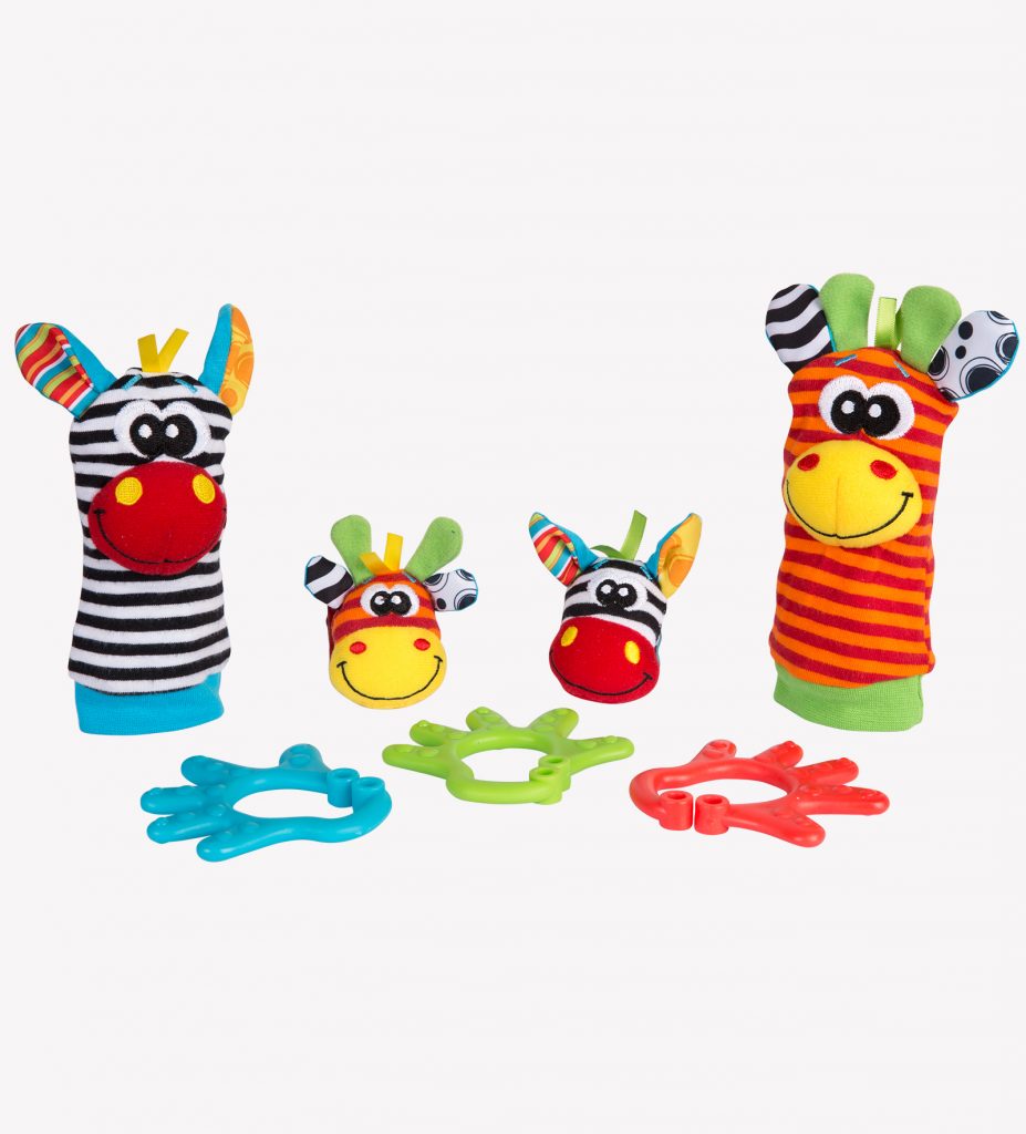 Jungle Wrist Rattle and Foot Finder – Playgro International