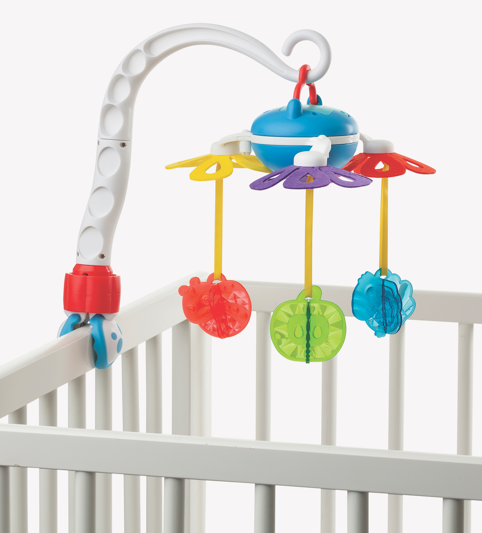 40189 On the go or at home From 0 Months Playgro Musical Travel Mobile With 3 different Melodies Multicoloured