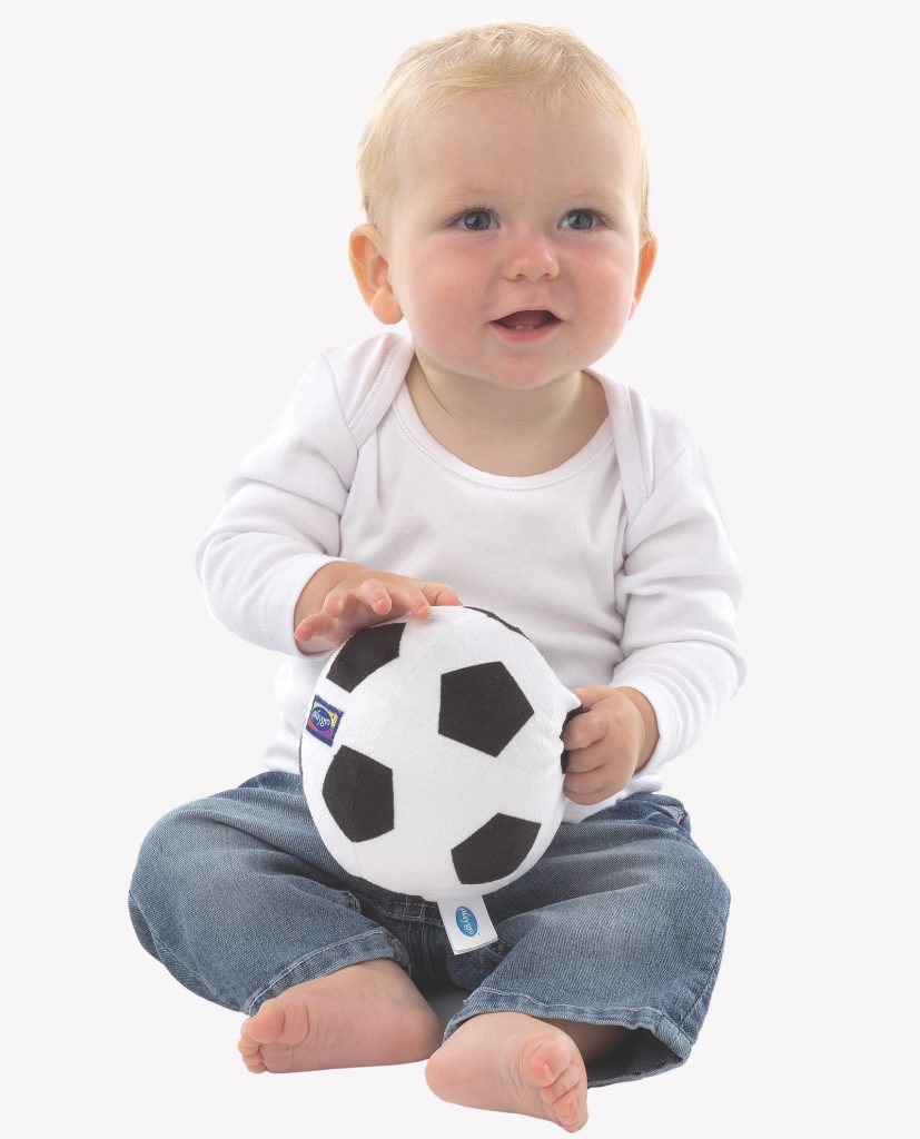 My First Soccer Ball (Black & White) – Playgro International