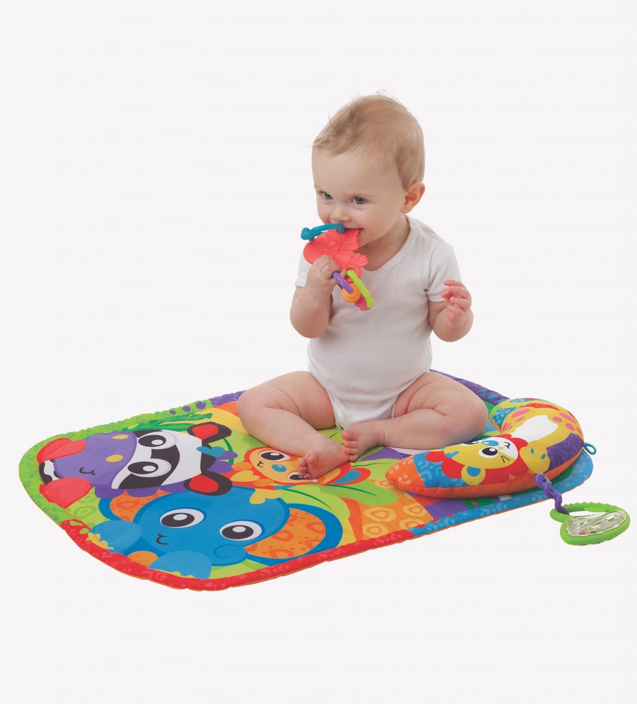 Zoo Play Time Tummy Time Mat and Pillow – Playgro International