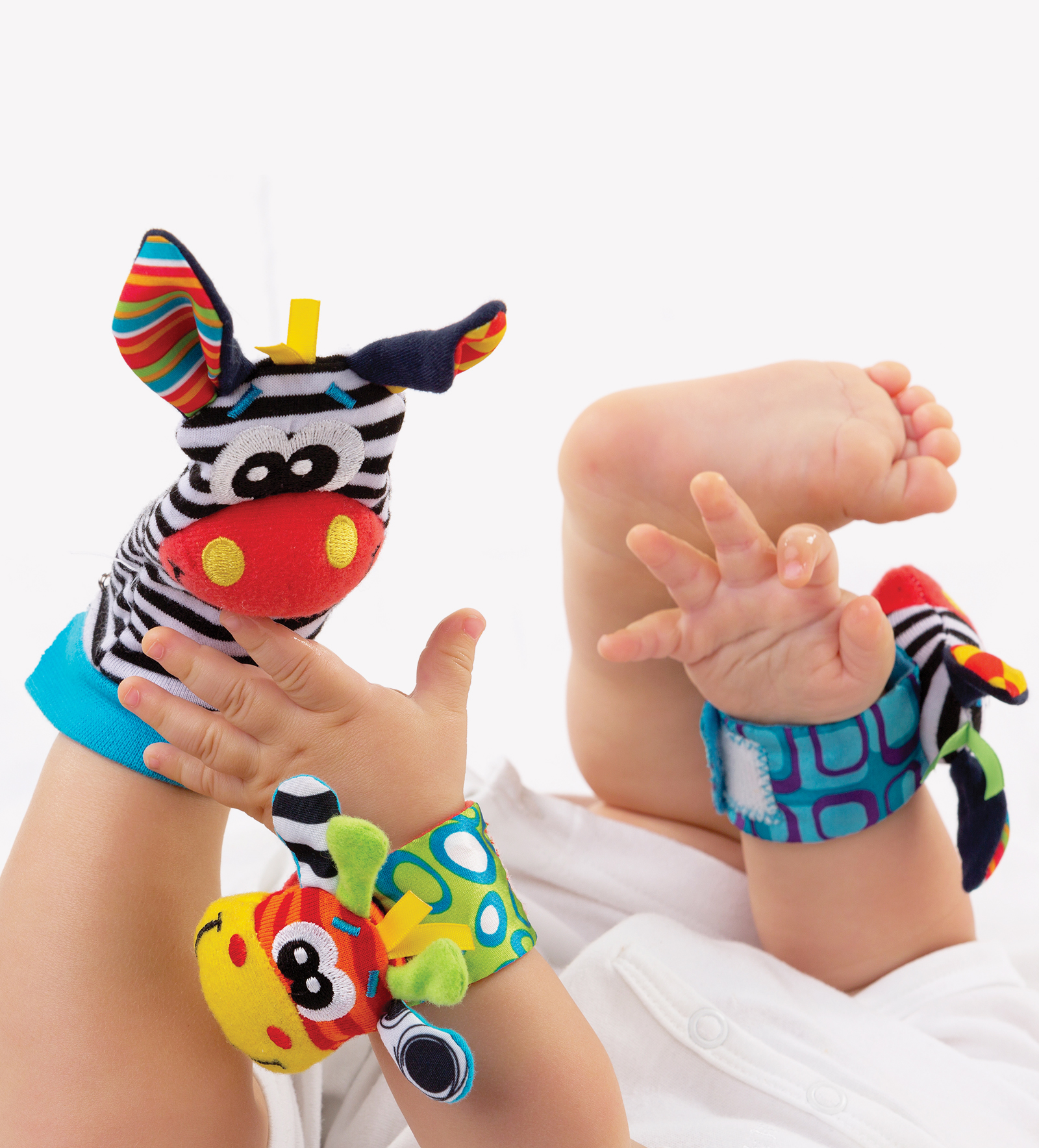 Foot Finders & Wrist Rattles Pour Nourrissons Développement