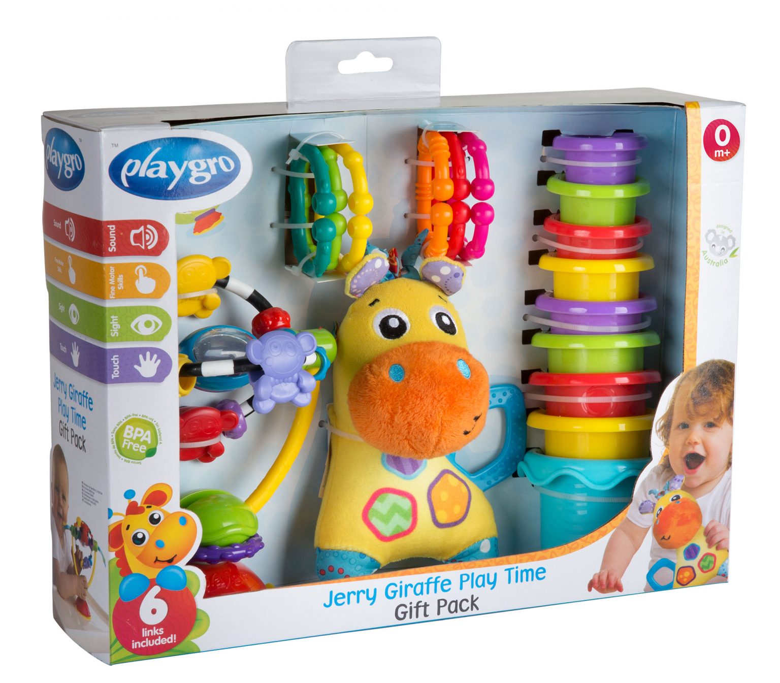 Jerry Giraffe Play Time Gift Pack – Playgro International