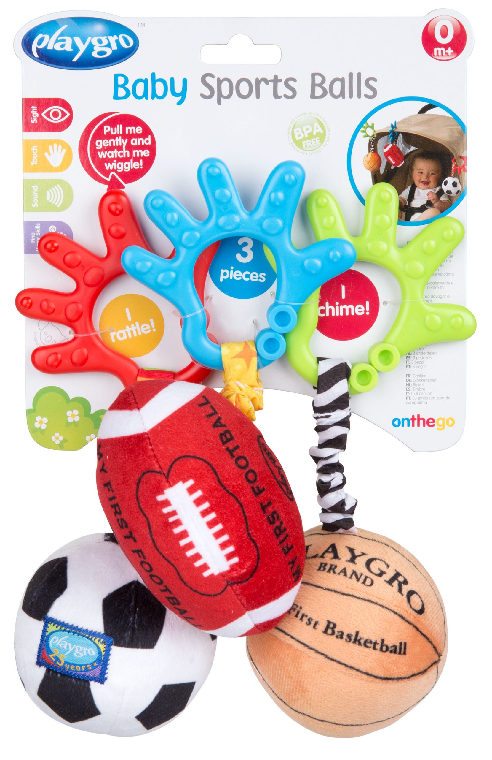 Baby Sports Balls (American Footy) – Playgro International